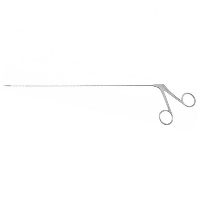 Kleinsasser Micro Laryngeal Cup Forceps, 10 3/4" (27.5 Cm) Shaft, Curved Right, 1.0 Mm Cup